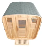 Sauna Finnische Gaia Nova 205 × 220 × 205 cm – Bild 3