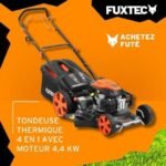 Benzinrasenmäher – FUXTEC RM5396, selbstfahrend, 4-Takt-Motor 196 cm³, 53 cm Schnittbreite, Mulchfunktion – Bild 8
