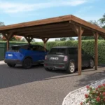 Doppel-Carport Double Victor 604×234×511 cm