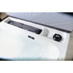 Magic Spa+ für 2 Personen, schwarzes Glas, Kopfteil rechts – Bild 4