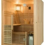 Finnische Sauna Sense für 4 Personen 150 × 200 × 150 cm