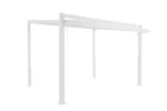 Aluminium-Pergola Odyssea, weiß, 319×380 cm – Bild 3