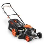 Benzinrasenmäher – FUXTEC RM5396, selbstfahrend, 4-Takt-Motor 196 cm³, 53 cm Schnittbreite, Mulchfunktion – Bild 3