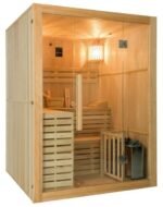 Finnische Sauna Sense für 4 Personen 150 × 200 × 150 cm – Bild 4