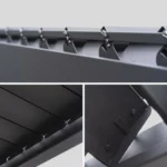 Bioklimatische Pergola 3×6 m aus Aluminium – Bild 2