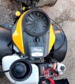 Rasenmäher-Traktor Stiga Park 500 W + Combi 100 Q Plus 586 cc – 100 cm Frontmähwerk – Bild 3