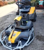 Rasenmäher-Traktor Stiga Park 500 W + Combi 100 Q Plus 586 cc – 100 cm Frontmähwerk – Bild 2