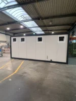 Sanitärcontainer Villex Sanitary Plus Cube Weiß 6,0 × 2,4 × 2,6 m