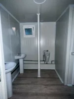 Sanitärcontainer Villex Sanitary Plus Cube Weiß 6,0 × 2,4 × 2,6 m – Bild 2