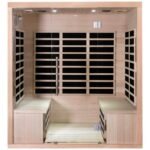 Infrarotsauna mit Carbonpaneelen 3200 W LUXE für 4 Personen – SNÖ – Bild 3