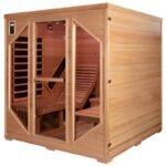 Infrarotsauna LOUNGE für 2 Personen mit Carbon- und Keramikpaneelen 3300 W – Snö – Bild 2