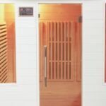 Infrarotsauna mit Carbonpaneelen, Weiß, 2600 W, 4 Sitze SNÖ – Bild 2