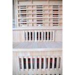 Hybridsauna LUXE für 5 Personen mit Infrarot 3500 W + SAWO-Ofen 9000 W – SNÖ – Bild 22