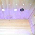 Hybridsauna LUXE für 3 Personen mit Infrarot 2800 W + SAWO-Ofen 6000 W – SNÖ – Bild 16