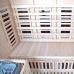 Hybridsauna LUXE für 3 Personen mit Infrarot 2800 W + SAWO-Ofen 6000 W – SNÖ – Bild 19