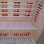 Hybridsauna LUXE für 3 Personen mit Infrarot 2800 W + SAWO-Ofen 6000 W – SNÖ – Bild 7