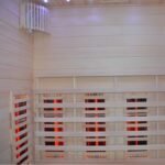 Hybridsauna LUXE für 3 Personen mit Infrarot 2800 W + SAWO-Ofen 6000 W – SNÖ – Bild 8