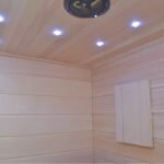 Hybridsauna LUXE für 3 Personen mit Infrarot 2800 W + SAWO-Ofen 6000 W – SNÖ – Bild 10